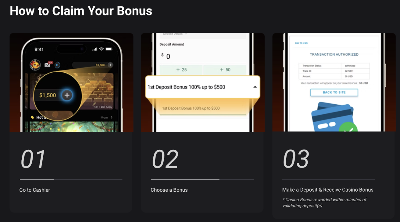 GGVegas Casino Bonus Offer